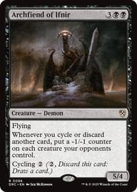Archfiend of Ifnir - Commander: Aetherdrift - Magic: The Gathering card