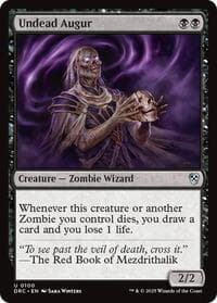 Undead Augur - Commander: Aetherdrift - Magic: The Gathering card