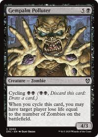 Gempalm Polluter - Commander: Aetherdrift - Magic: The Gathering card