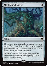 Maskwood Nexus - Commander: Aetherdrift - Magic: The Gathering card