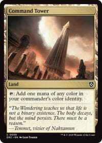 Command Tower (0059) - Commander: Aetherdrift - Magic: The Gathering card