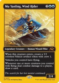 Mu Yanling, Wind Rider (First-Place Foil) - Aetherdrift - Magic: The Gathering card
