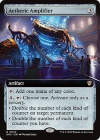 Aetheric Amplifier (Extended Art) - Commander: Aetherdrift - Magic: The Gathering card