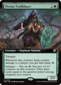 Peema Trailblazer (Extended Art) - Commander: Aetherdrift - Magic: The Gathering card