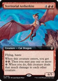 Territorial Aetherkite (Extended Art) - Commander: Aetherdrift - Magic: The Gathering card