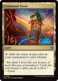 Command Tower (0060) - Commander: Aetherdrift - Magic: The Gathering card