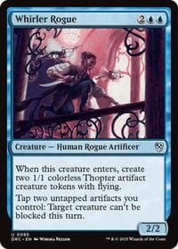 Whirler Rogue - Commander: Aetherdrift - Magic: The Gathering card
