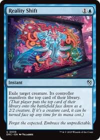 Reality Shift - Commander: Aetherdrift - Magic: The Gathering card