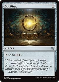 Sol Ring (0057) - Commander: Aetherdrift - Magic: The Gathering card
