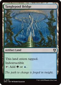 Tanglepool Bridge - Commander: Aetherdrift - Magic: The Gathering card