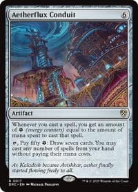 Aetherflux Conduit - Commander: Aetherdrift - Magic: The Gathering card