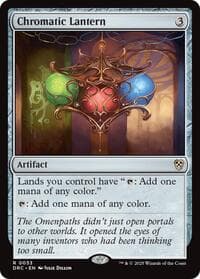 Chromatic Lantern - Commander: Aetherdrift - Magic: The Gathering card