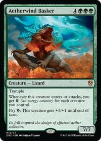 Aetherwind Basker - Commander: Aetherdrift - Magic: The Gathering card