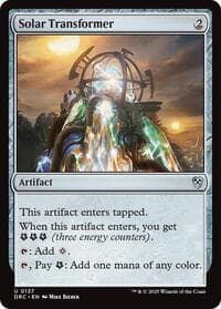 Solar Transformer - Commander: Aetherdrift - Magic: The Gathering card