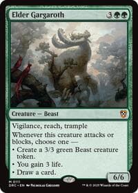Elder Gargaroth - Commander: Aetherdrift - Magic: The Gathering card