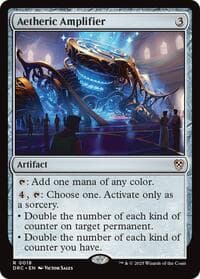 Aetheric Amplifier - Commander: Aetherdrift - Magic: The Gathering card