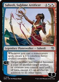 Saheeli, Sublime Artificer - Commander: Aetherdrift - Magic: The Gathering card