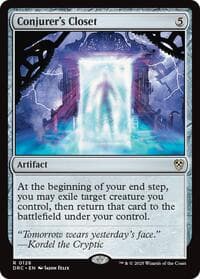 Conjurer's Closet - Commander: Aetherdrift - Magic: The Gathering card