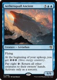 Aethersquall Ancient - Commander: Aetherdrift - Magic: The Gathering card