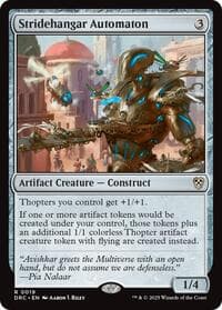 Stridehangar Automaton - Commander: Aetherdrift - Magic: The Gathering card