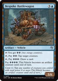 Bespoke Battlewagon - Commander: Aetherdrift - Magic: The Gathering card