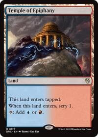 Temple of Epiphany - Commander: Aetherdrift - Magic: The Gathering card