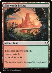 Slagwoods Bridge - Commander: Aetherdrift - Magic: The Gathering card