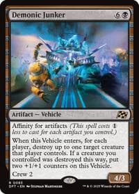 Demonic Junker - Aetherdrift - Magic: The Gathering card