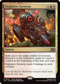 Explosive Getaway - Aetherdrift - Magic: The Gathering card