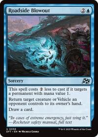 Roadside Blowout - Aetherdrift - Magic: The Gathering card