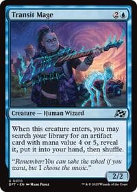 Transit Mage - Aetherdrift - Magic: The Gathering card