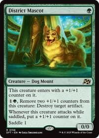 District Mascot - Aetherdrift - Magic: The Gathering card