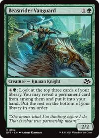 Beastrider Vanguard - Aetherdrift - Magic: The Gathering card