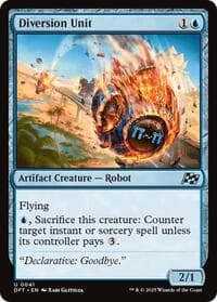 Diversion Unit - Aetherdrift - Magic: The Gathering card