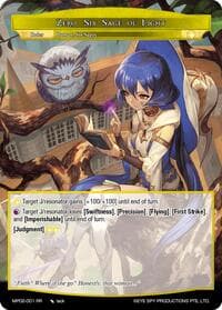 Zero, Six Sage of Light // Zero, Master of the Magic Saber - Masterpiece Collection 02 "Fates Reunited!" - Force of Will card