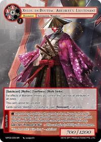 Xylos en-Doutem, Adelbert's Lieutenant - Masterpiece Collection 02 "Fates Reunited!" - Force of Will card