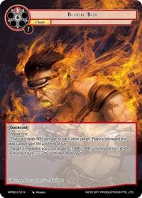 Blood Boil - Masterpiece Collection 02 "Fates Reunited!" - Force of Will card