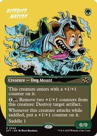District Mascot (Borderless) - Aetherdrift - Magic: The Gathering card