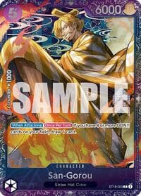 San-Gorou (Treasure Cup 2025) - One Piece Promotion Cards - One Piece Card Game card