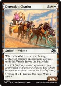 Detention Chariot - Aetherdrift - Magic: The Gathering card