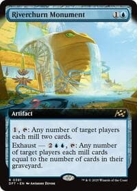 Riverchurn Monument (Extended Art) - Aetherdrift - Magic: The Gathering card