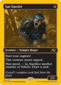 Gas Guzzler (First-Place Foil) - Aetherdrift - Magic: The Gathering card