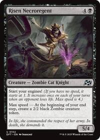 Risen Necroregent - Aetherdrift - Magic: The Gathering card