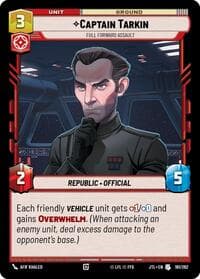 Captain Tarkin - Full Forward Assault - Jump to Lightspeed - Star Wars: Unlimited card