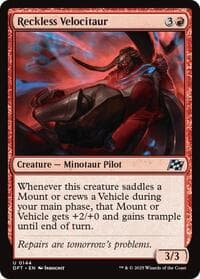Reckless Velocitaur - Aetherdrift - Magic: The Gathering card
