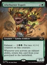 Afterburner Expert (Extended Art) - Aetherdrift - Magic: The Gathering card