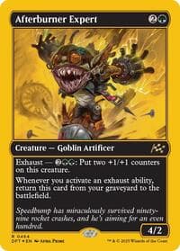 Afterburner Expert (First-Place Foil) - Aetherdrift - Magic: The Gathering card
