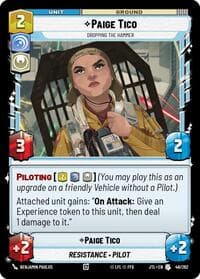 Paige Tico - Dropping the Hammer - Jump to Lightspeed - Star Wars: Unlimited card