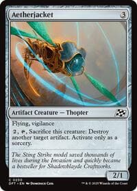 Aetherjacket - Aetherdrift - Magic: The Gathering card