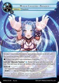 World-Creating Paradox - Masterpiece Collection 02 "Fates Reunited!" - Force of Will card